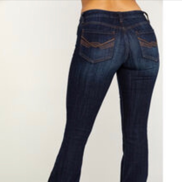 Bootcut Dark denim jeans - Picture 2 of 3